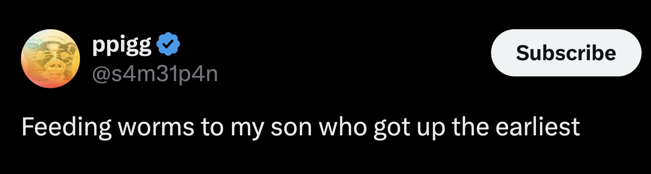 It's what he deserves